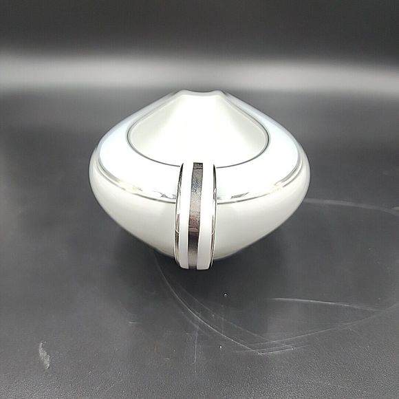 Vintage Noritake China BLUEBELL #5558 Creamer set platinum Japan - Picture 7 of 10